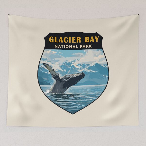 Item preview, Glacier Bay National Park Alaska Sticker designed and sold by Gideon Emmerich.