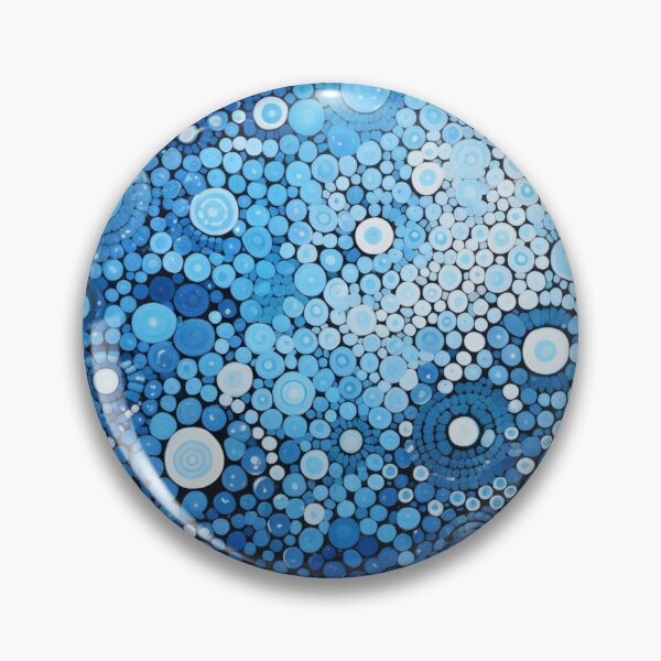 Item preview, Aboriginal Inspired Art - Abstract Water Drops Plot designed and sold by GrinGalore.