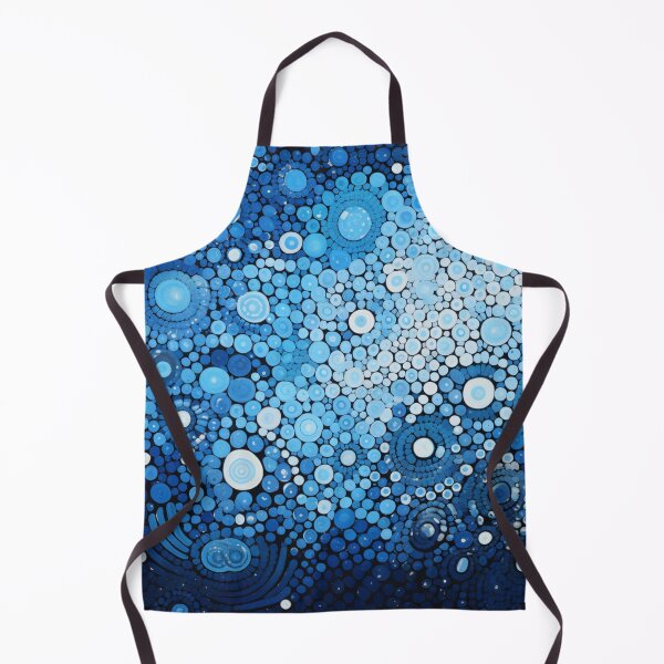 Item preview, Aboriginal Inspired Art - Abstract Water Drops Plot designed and sold by GrinGalore.
