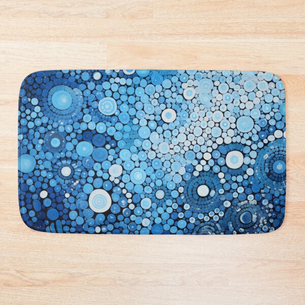 Item preview, Aboriginal Inspired Art - Abstract Water Drops Plot designed and sold by GrinGalore.