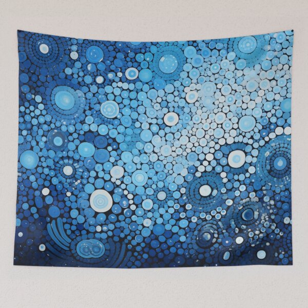 Item preview, Aboriginal Inspired Art - Abstract Water Drops Plot designed and sold by GrinGalore.
