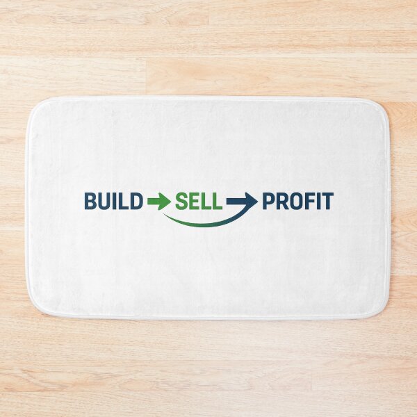 Item preview, Build Sell Profit – Digital Hustle Entrepreneur Design designed and sold by JordanInk Studio.