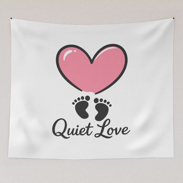 Item preview, Quiet Love designed and sold by SnappyPNG.