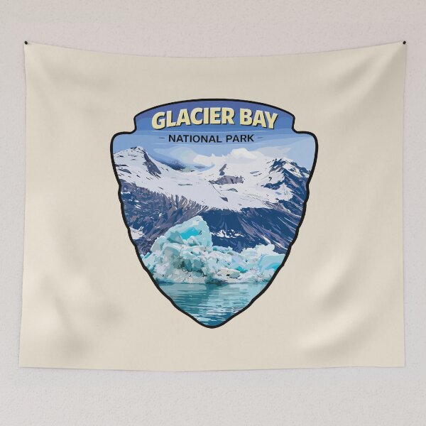 Item preview, Glacier Bay National Park Alaska Sticker designed and sold by Gideon Emmerich.