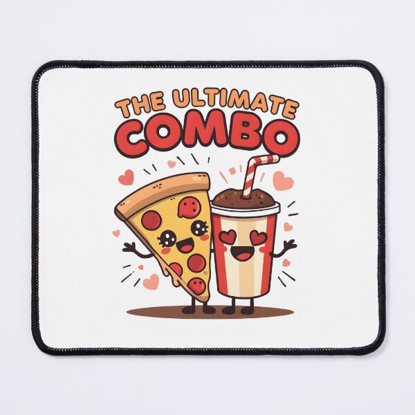 Item preview, The Ultimate Combo Pizza and Soda Best Friends Cute Kawaii Sticker designed and sold by FestivityFinds.