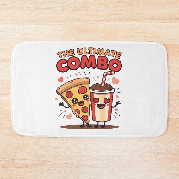 Item preview, The Ultimate Combo Pizza and Soda Best Friends Cute Kawaii Sticker designed and sold by FestivityFinds.