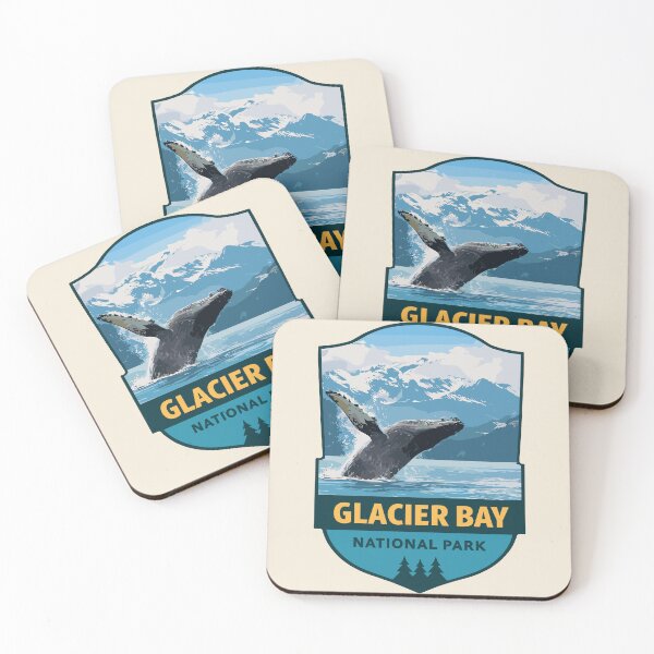 Item preview, Glacier Bay National Park Alaska Sticker designed and sold by Gideon Emmerich.