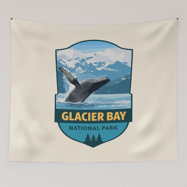 Item preview, Glacier Bay National Park Alaska Sticker designed and sold by Gideon Emmerich.
