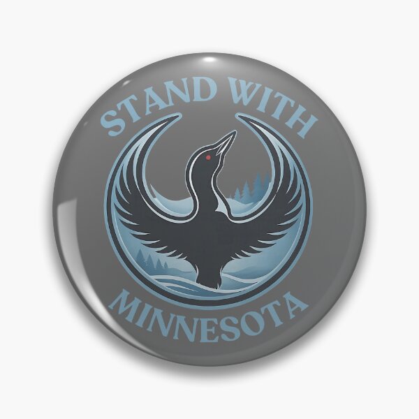 Item preview, I Stand with Minnesota MN State Bird  designed and sold by KristineLi.