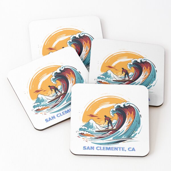 Item preview, San Clemente, CA.  Gift for a Surfer.  Craving Waves, Craving Surf, Craving Salt. designed and sold by ShrimpAndGrits.