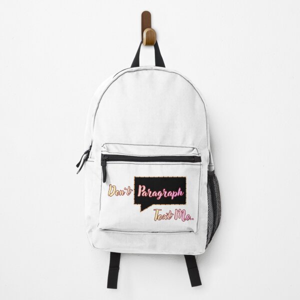 Item preview, Don't Paragraph Text Me - Funny Sarcastic designed and sold by GlistenStudio.