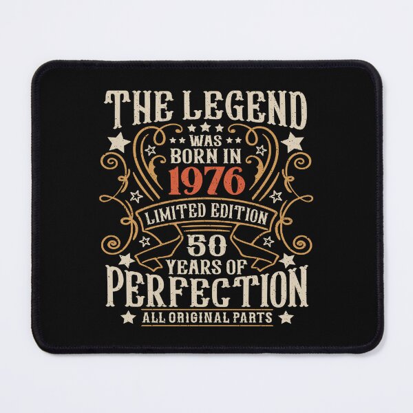 Item preview, 50th Birthday Men 50 Years Old Legend Born In 1976 designed and sold by eclecTEEq.
