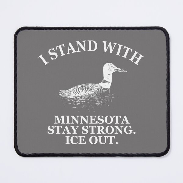 Item preview, I Stand with Minnesota MN State Bird Support Local designed and sold by KristineLi.