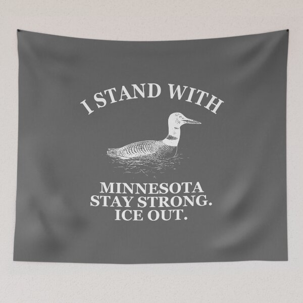 Item preview, I Stand with Minnesota MN State Bird Support Local  designed and sold by KristineLi.