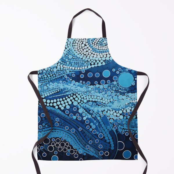 Item preview, Aboriginal Inspired Art - Abstract Underwater Bubbles designed and sold by GrinGalore.