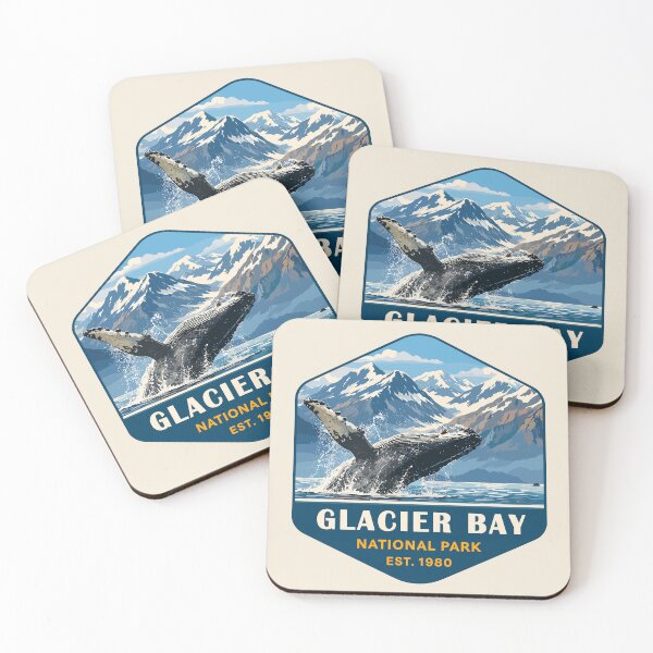 Item preview, Glacier Bay National Park Alaska Sticker designed and sold by Gideon Emmerich.