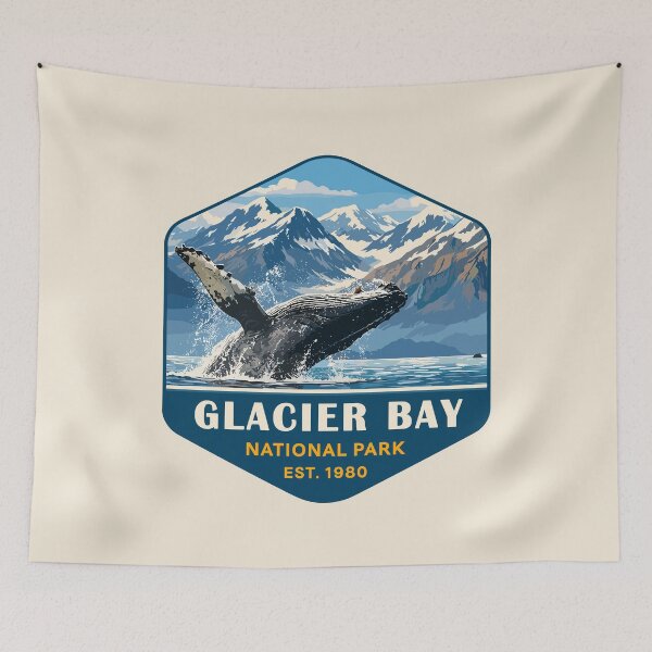 Item preview, Glacier Bay National Park Alaska Sticker designed and sold by Gideon Emmerich.