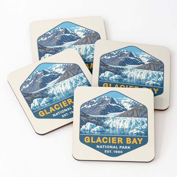 Item preview, Glacier Bay National Park Alaska Sticker designed and sold by Gideon Emmerich.