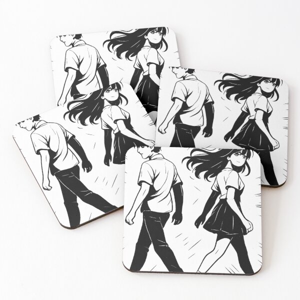 Item preview, Unbothered Together Anime Couple Art designed and sold by anime-ekaya.