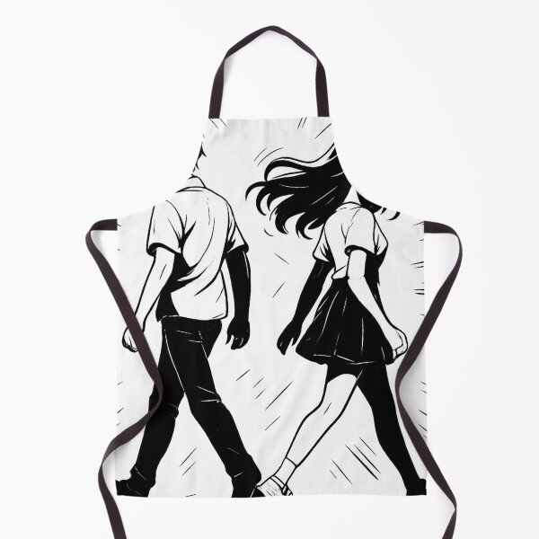Item preview, Unbothered Together Anime Couple Art designed and sold by anime-ekaya.