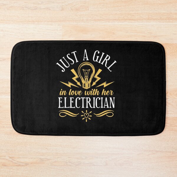 Item preview, Just A Girl In Love Electrician designed and sold by BettieHartis.