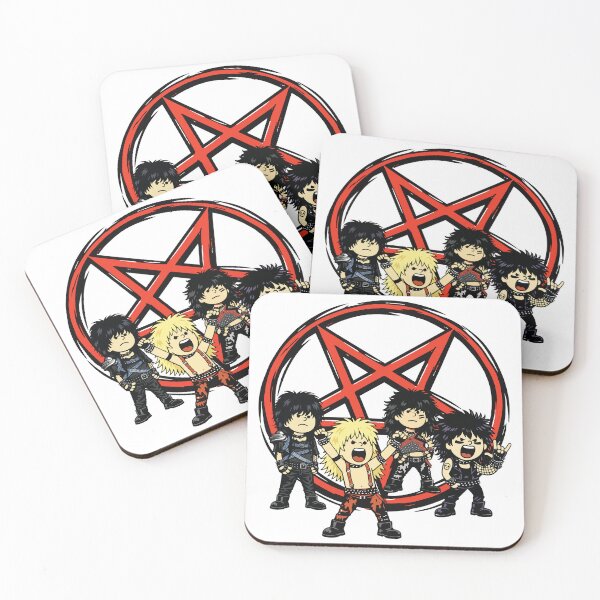 Item preview, 80s Hair Metal Cartoon Band – Loud Glam Rock Rebellion designed and sold by SubSonic Shirts.