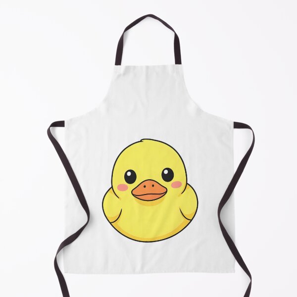 Item preview, Cute Kawaii Yellow Duck Cartoon Illustration designed and sold by Kavya Art.
