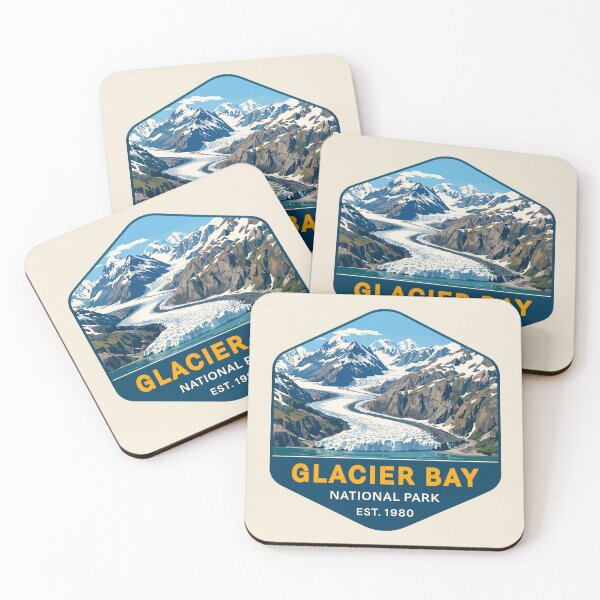 Item preview, Glacier Bay National Park Alaska Sticker designed and sold by Gideon Emmerich.