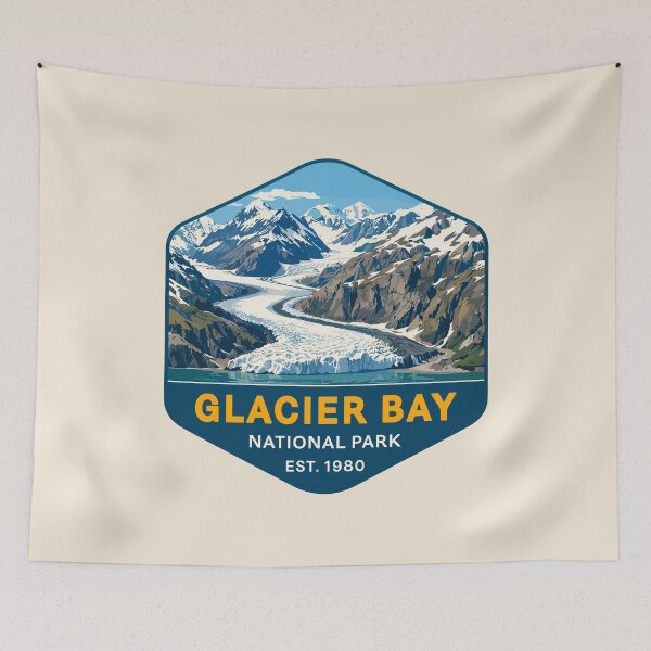 Item preview, Glacier Bay National Park Alaska Sticker designed and sold by Gideon Emmerich.