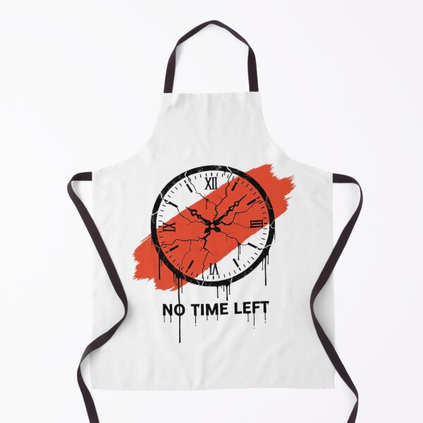 Item preview, No Time Left Cracked Clock designed and sold by Teeny Quities.