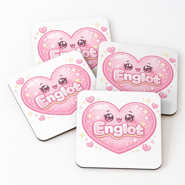 Item preview, Englot Kawaii Heart | Thai GL Ship Cute Pink Sparkle Design designed and sold by Item Geeks.