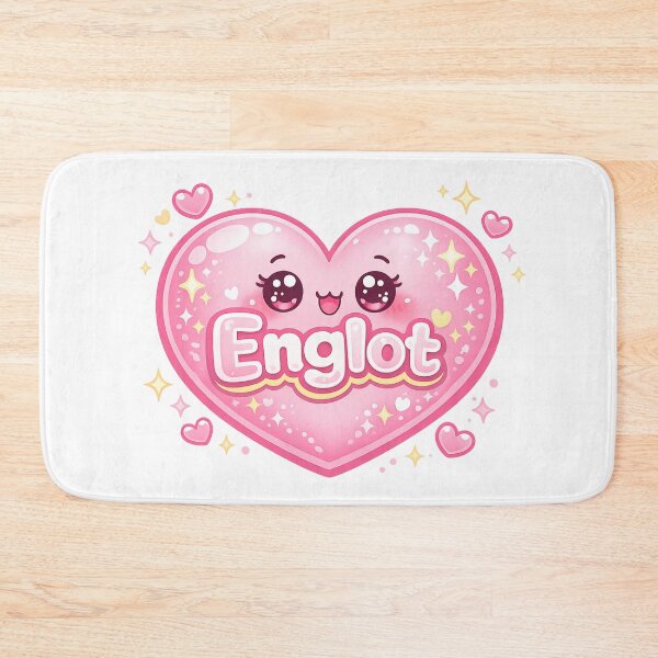 Item preview, Englot Kawaii Heart | Thai GL Ship Cute Pink Sparkle Design designed and sold by Item Geeks.