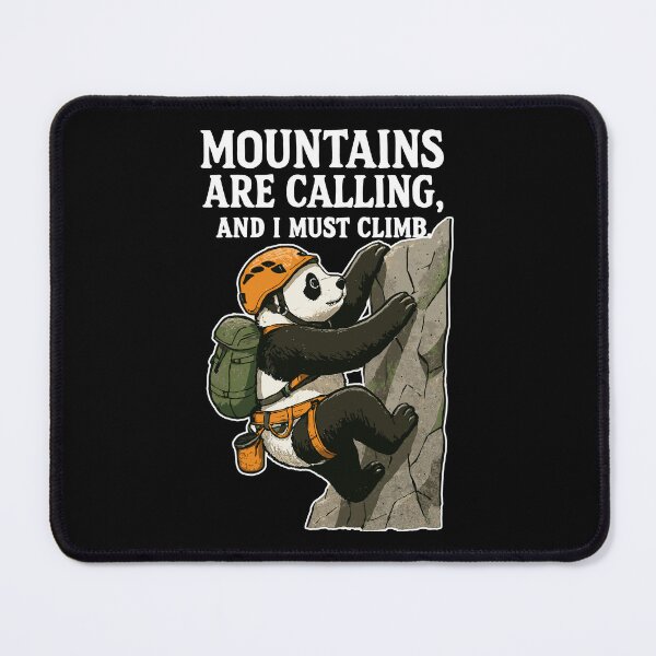 Item preview, Funny climbing panda bouldering designed and sold by Pineapple-Tree.
