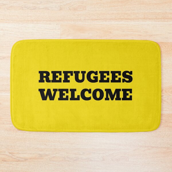 Item preview, Refugees Welcome – Pro-Immigration Human Rights Design designed and sold by WakeNBake-Tees.