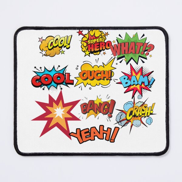 Item preview, Comic Pop Art Expressions – Cool, Bang & Wow Style designed and sold by GoldenSparkleShop.