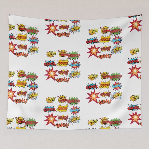 Item preview, Comic Pop Art Expressions – Cool, Bang & Wow Style designed and sold by GoldenSparkleShop.
