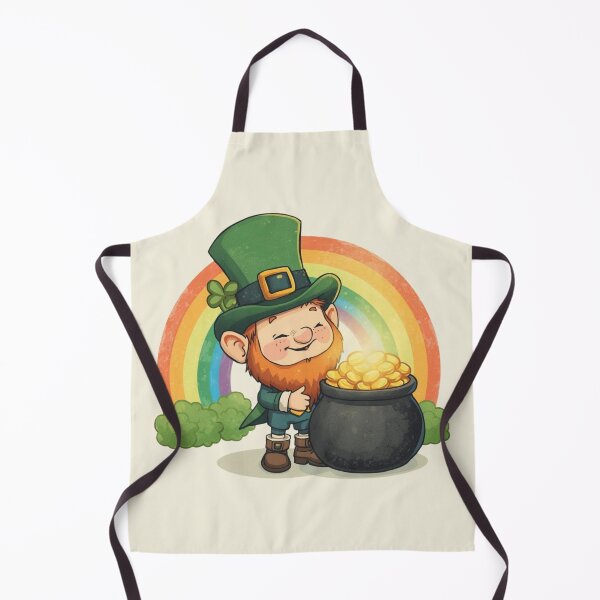 Item preview, Retro Lucky Leprechaun Rainbow St Paddys designed and sold by DreamArtmaStudio.