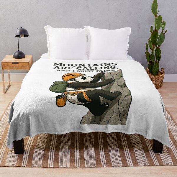 Item preview, Funny climbing panda bouldering designed and sold by Pineapple-Tree.