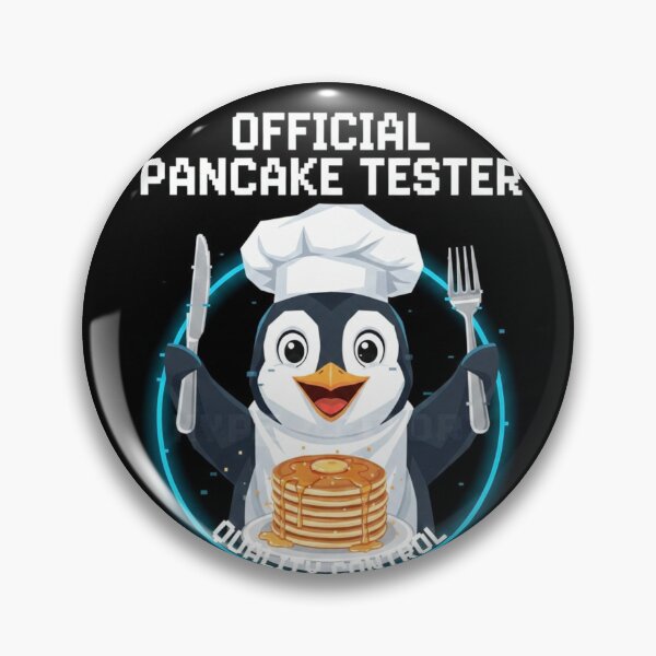 Item preview, Official Pancake Tester: Funny Penguin Chef for Pancake Day designed and sold by HypeVector.