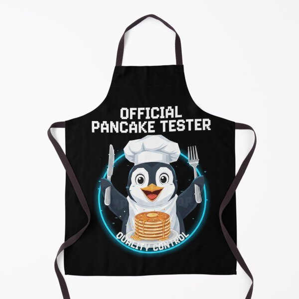 Item preview, Official Pancake Tester: Funny Penguin Chef for Pancake Day designed and sold by HypeVector.