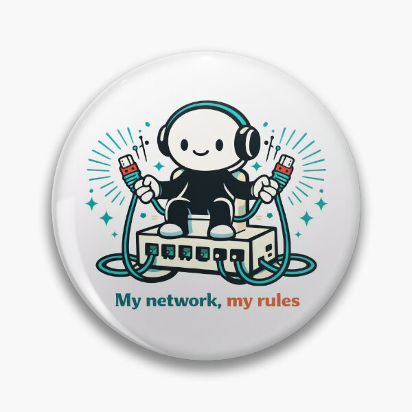 Item preview, My Network, My Rules designed and sold by ChaosInNumbers.