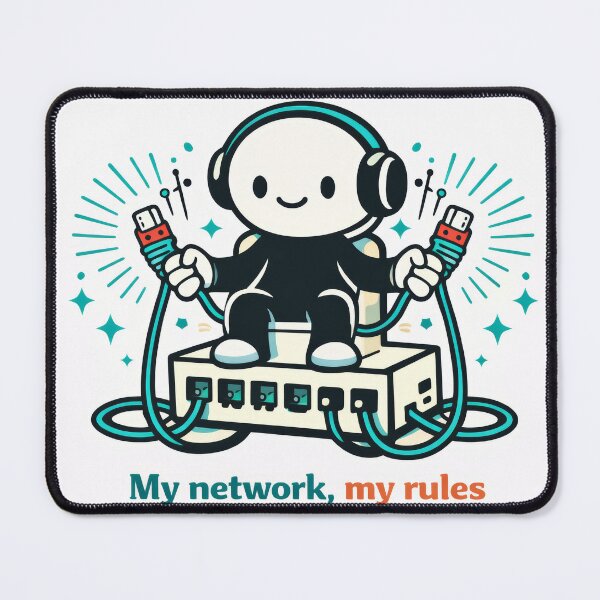 Item preview, My Network, My Rules designed and sold by ChaosInNumbers.