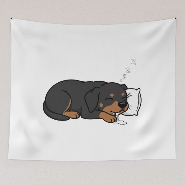 Item preview, Sleepy Rottweiler Dreaming Deeply designed and sold by WhatsupDawg.