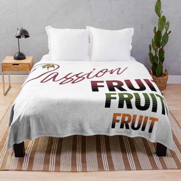 Item preview, Retro Passion Fruit Typography Design designed and sold by Sarcasm HQ.