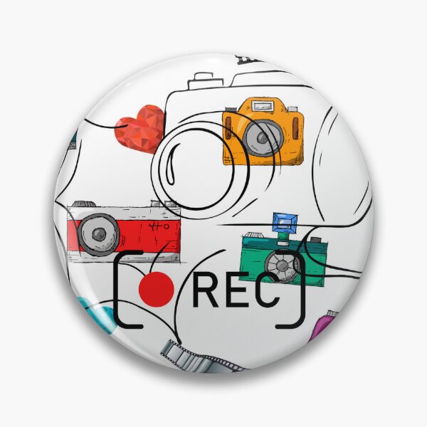 Item preview, REC Camera Love – Photography & Filmmaking Art designed and sold by GoldenSparkleShop.