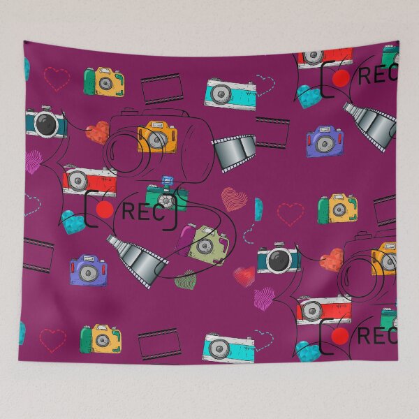 Item preview, REC Camera Love – Photography & Filmmaking Art designed and sold by GoldenSparkleShop.