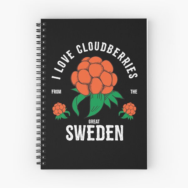 Item preview, Sweden & I Love Cloudberries – Scandinavian Nature Love designed and sold by ArcticFox25.