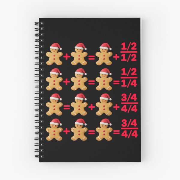 Item preview, Xmas Cookies Santa Hat Fractions Math Teacher Christmas designed and sold by angolinnArt.