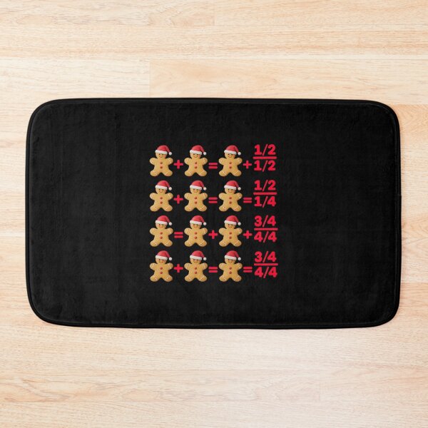 Item preview, Xmas Cookies Santa Hat Fractions Math Teacher Christmas designed and sold by angolinnArt.