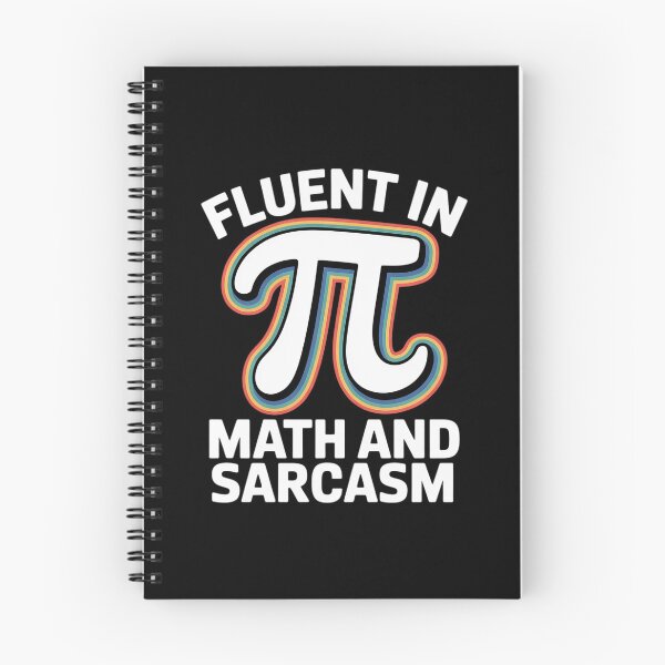 Item preview, Fluent in Math and Sarcasm Pi 3.14 Mathematics Geometry Joke designed and sold by joyouartArt.